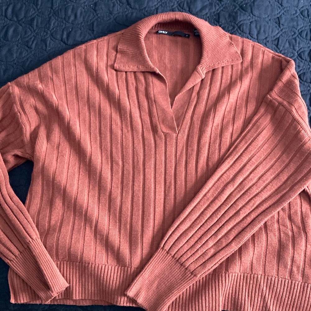 ONLY Women's Rust Sweater